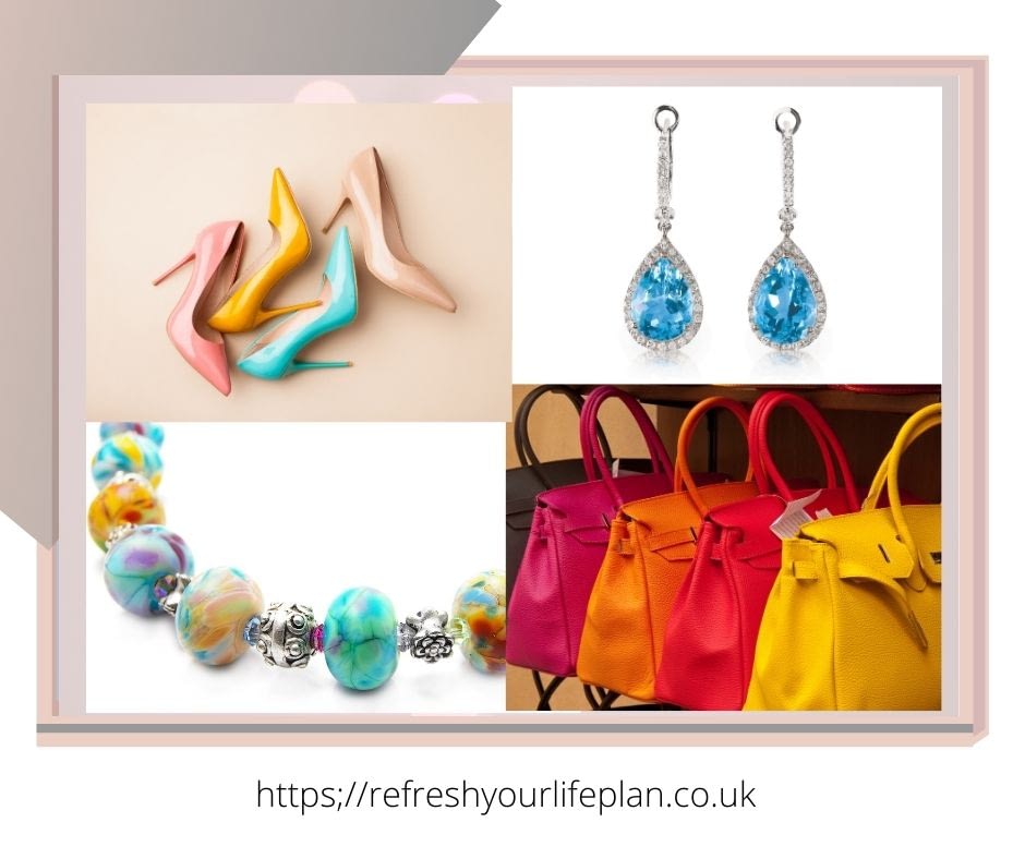 Colourful accessories for style confidence